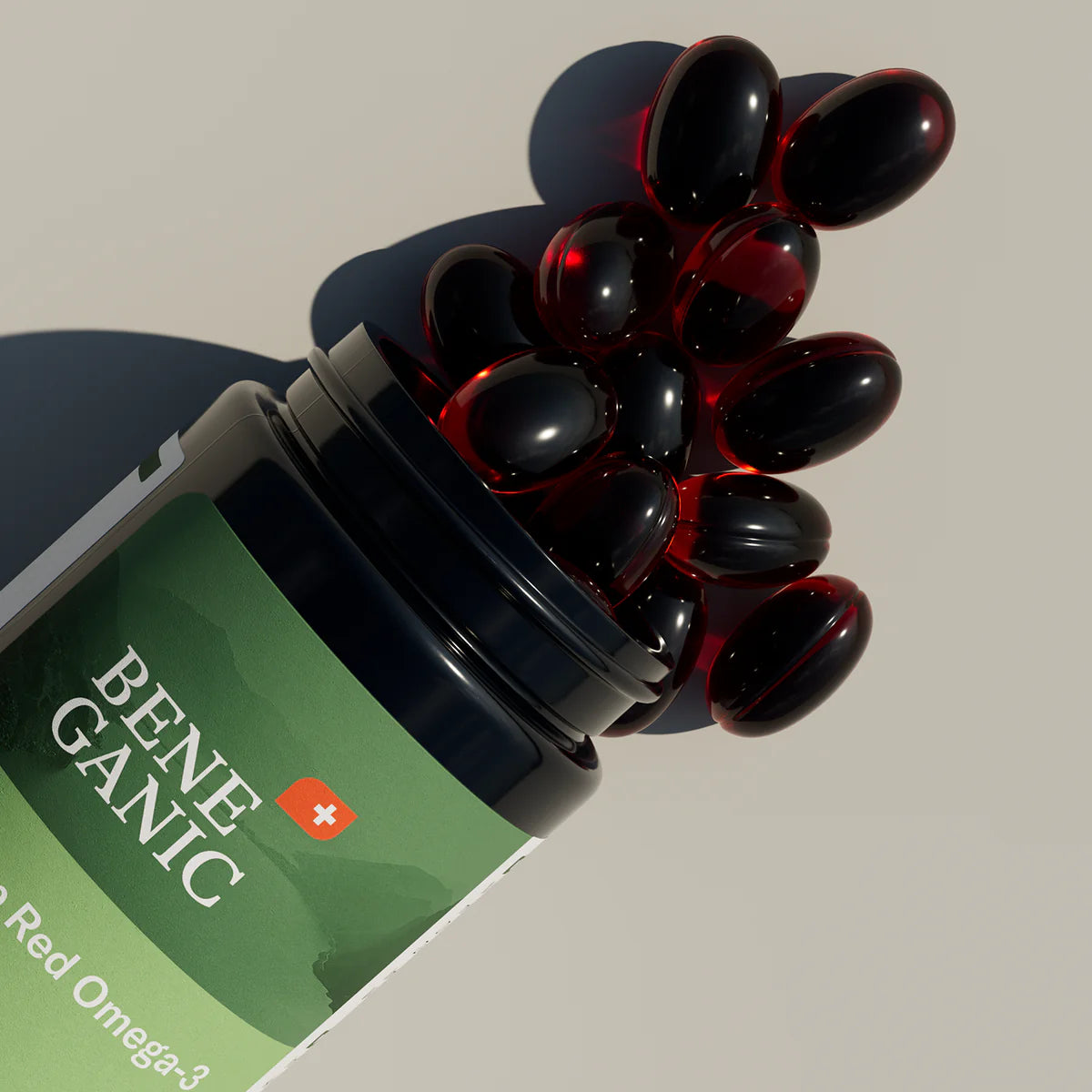 DEEP RED OMEGA-3  -  60 Kapseln á 596 mg