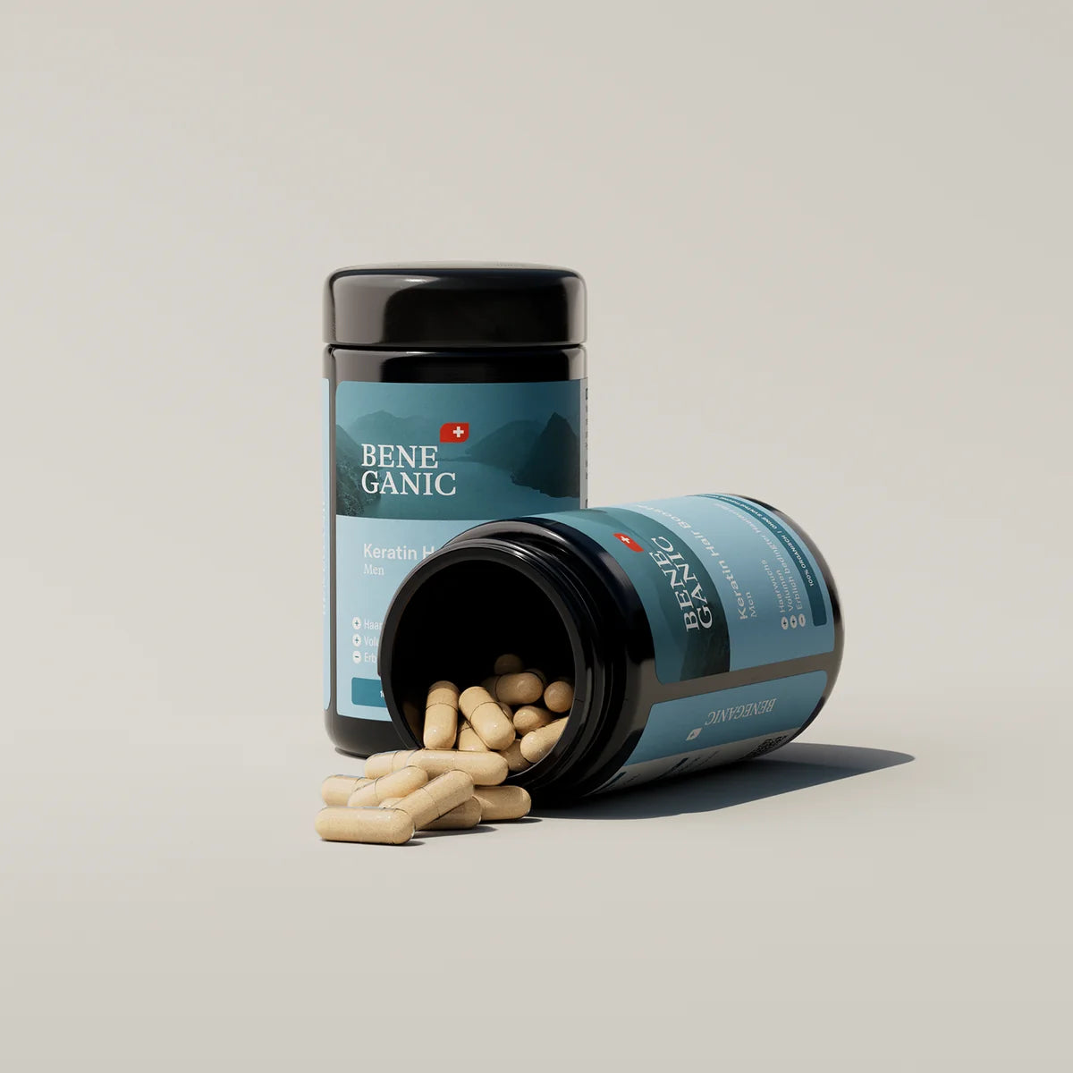 KERATIN HAIR BOOSTER MEN - 90 Kapseln á 451 mg